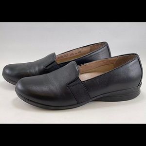Dansko Leather Addy Slip On Loafer Milled Nappa